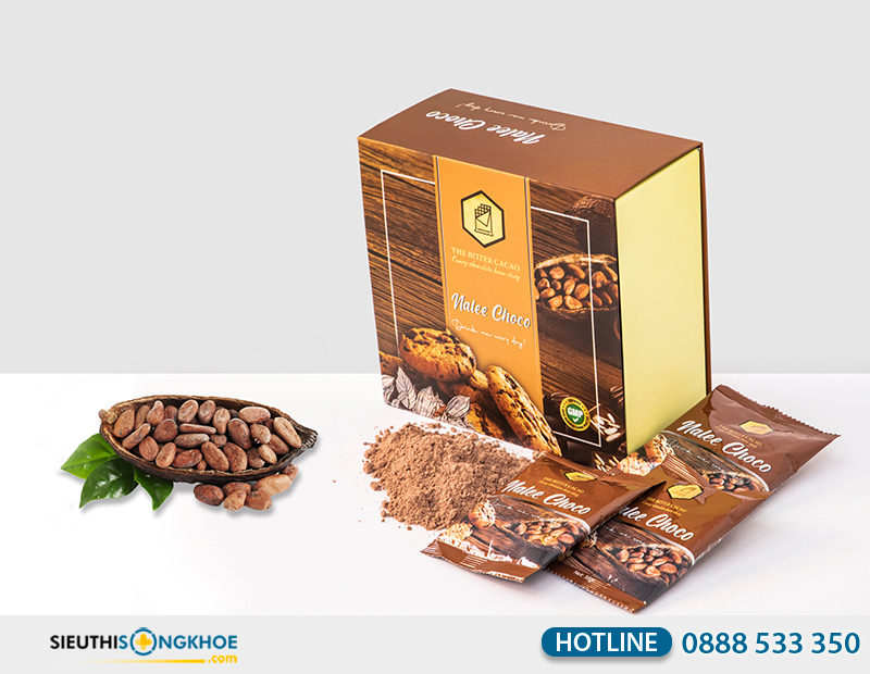 cacao tăng cân nalee choco