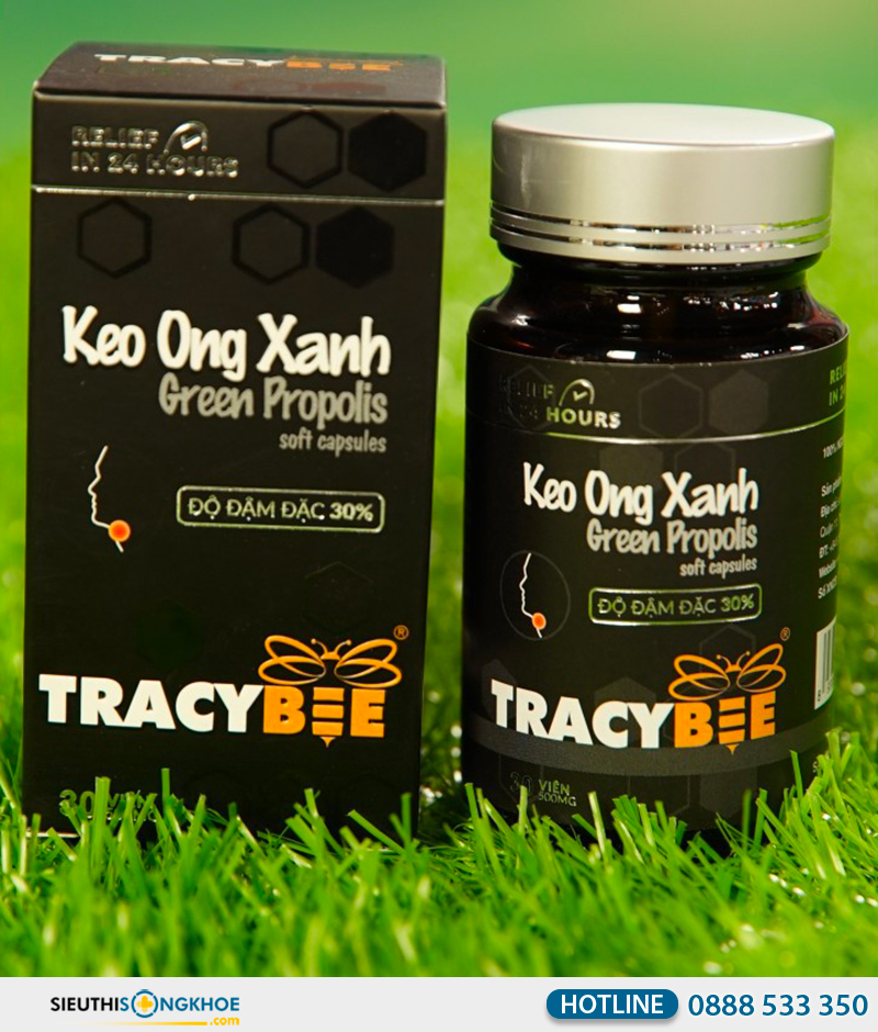 cách sử dụng keo ong xanh tracybee
