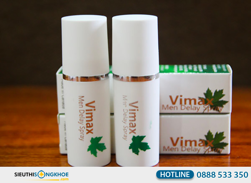 chai xịt chống xuất tinh vimax