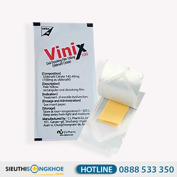 Tem Ngậm Vinix - Sản Phẩm Hỗ Trợ Kéo Dài Thời Gian Quan Hệ Cho Nam