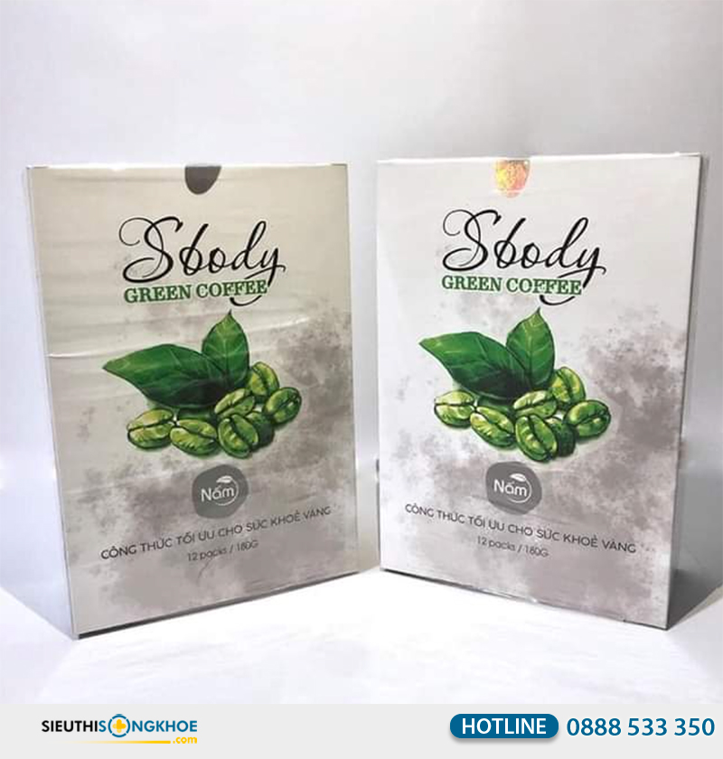 sbody green coffee thật giả