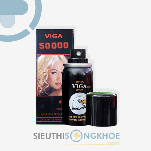Viga 50000 - Sản Phẩm Hỗ Trợ Kéo Dài Thời Gian Lâm Trận Cho Các Quý Ông