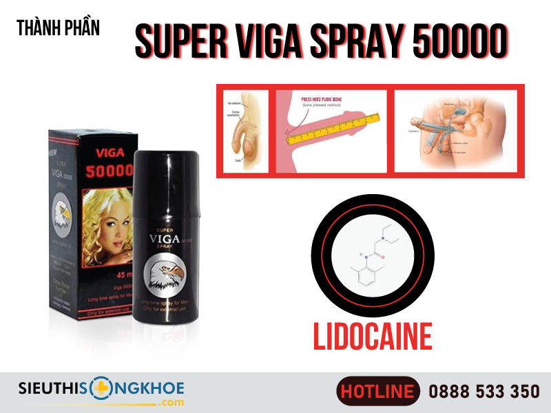 thành phần super viga spray 50000