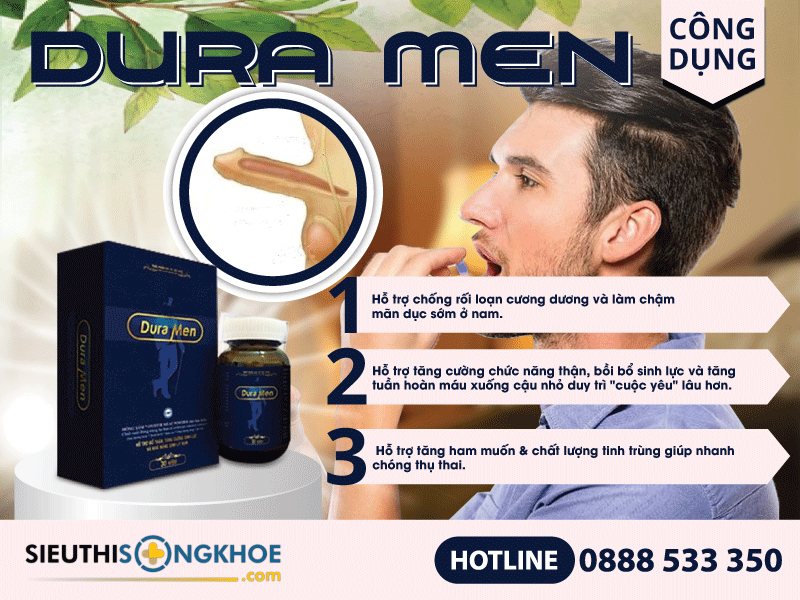 công dụng của dura men