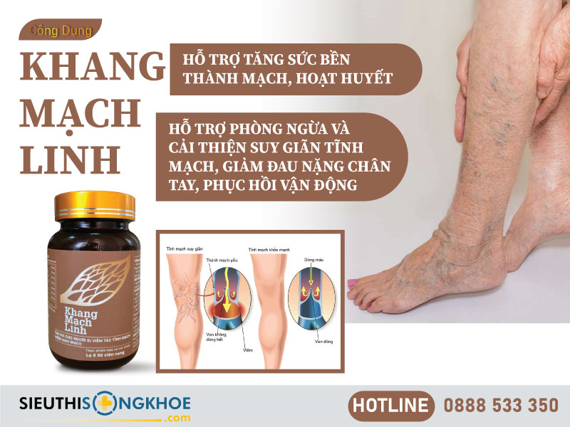 công dụng của khang mạch linh