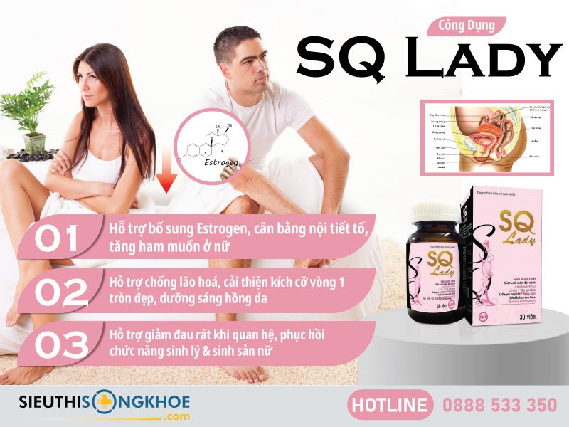 công dụng của sq lady