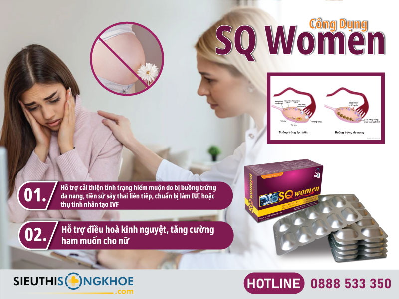 công dụng của sq women
