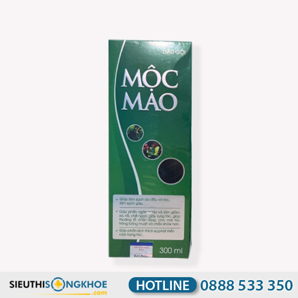 Bộ Sản Phẩm Mộc Mao Hỗ Trợ Phục Hồi Mái Tóc Gãy Rụng & Bạc Màu