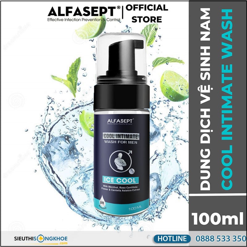 dung dịch vệ sinh nam alfasept ice cool