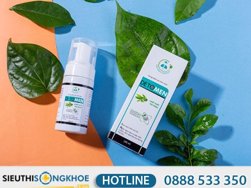 dung dịch vệ sinh nam giới detomen