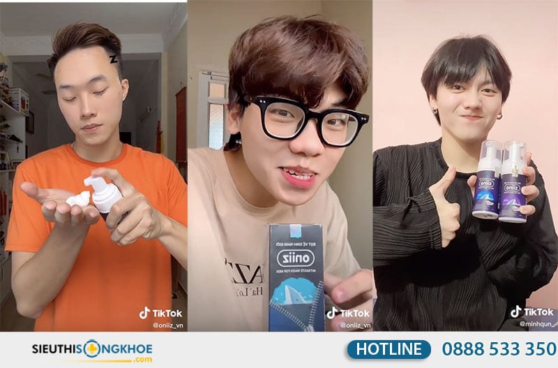 review dung dịch vệ sinh nam onizz