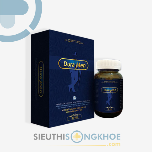 Dura Men Hỗ Trợ Bổ Thận Tăng Cường Sinh Lý Nam Giới Hộp 30 Viên