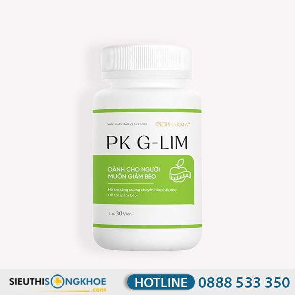 Giảm Cân Táo PK G-LIM - Viên Uống Hỗ Trợ Thải Mỡ & Săn Chắc Cơ Thể