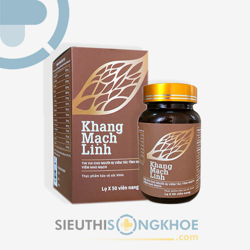 Khang Mạch Linh - Viên Uống Hỗ Trợ Giảm Sưng Đau & Viêm Giãn Tĩnh Mạch