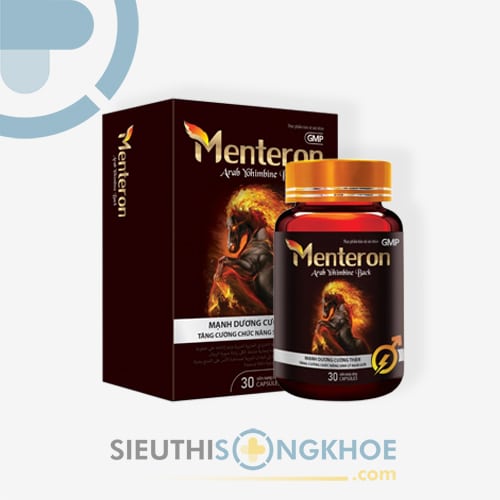 Menteron - Viên Uống Hỗ Trợ Kích Thích Hưng Phấn & Kéo Dài Thời Gian Quan Hệ Cho Nam