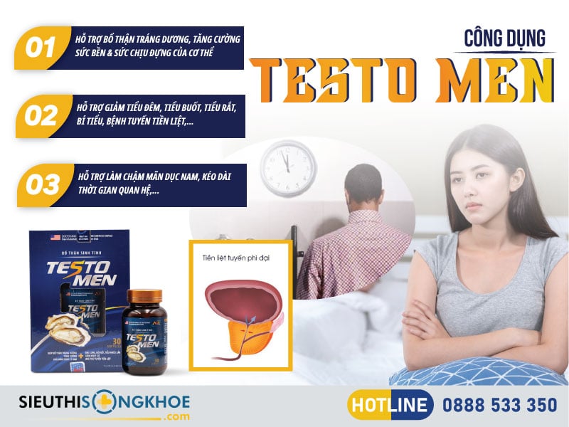 testomen có tác dụng gì