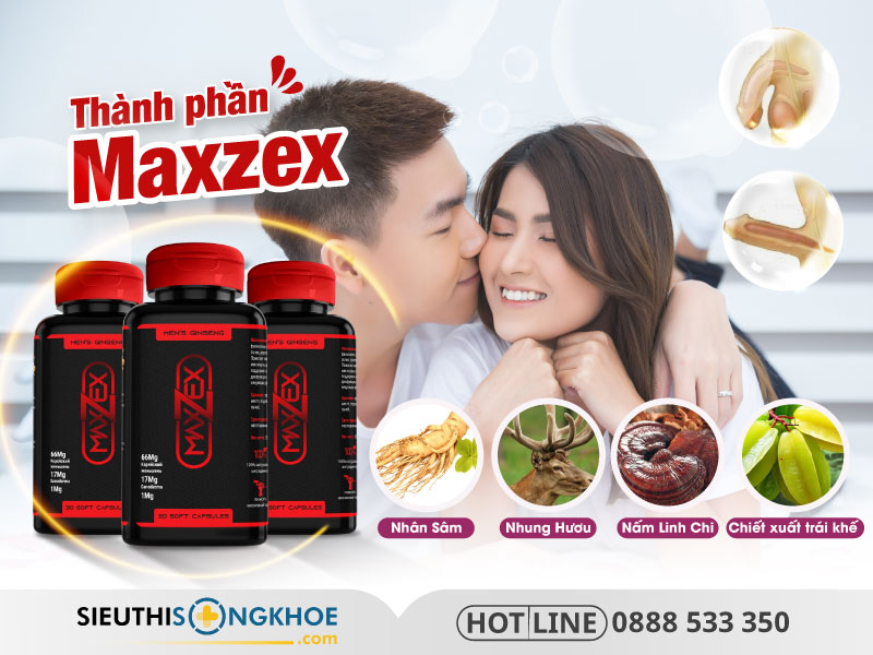 thành phần của maxzex