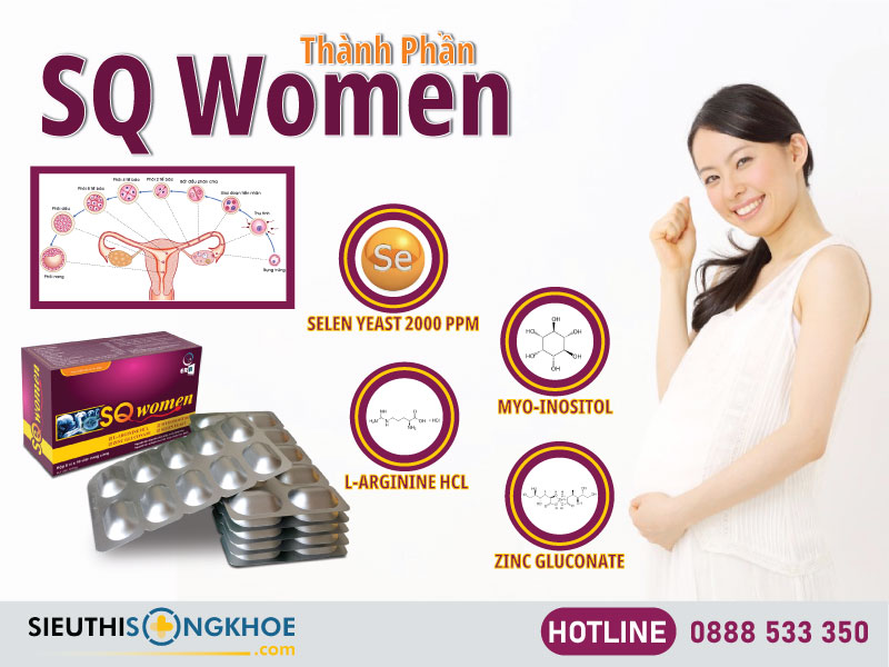 thành phần của sq women
