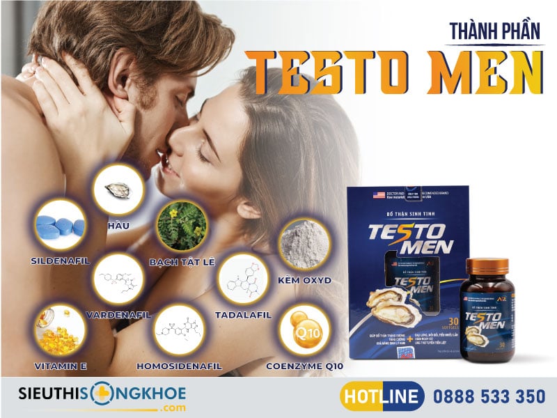 thành phần của testomen