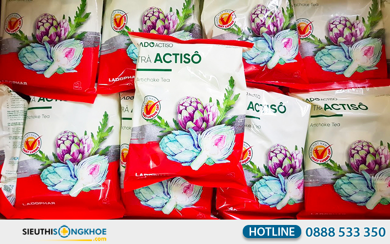trà actiso đà lạt ladophar giá bao nhiêu