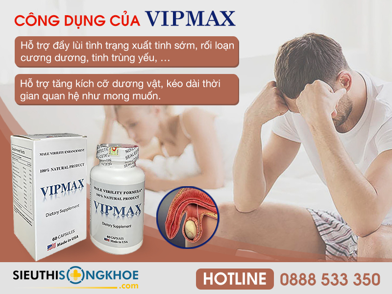 công dụng của vipmax