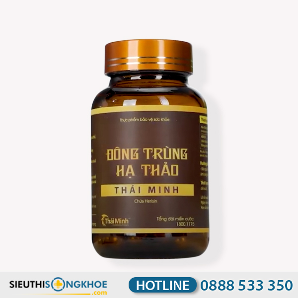 Đông Trùng Hạ Thảo Thái Minh - Viên Uống Hỗ Trợ Cải Thiện Sức Khoẻ Tim Mạch & Nuôi Dưỡng Cơ Thể