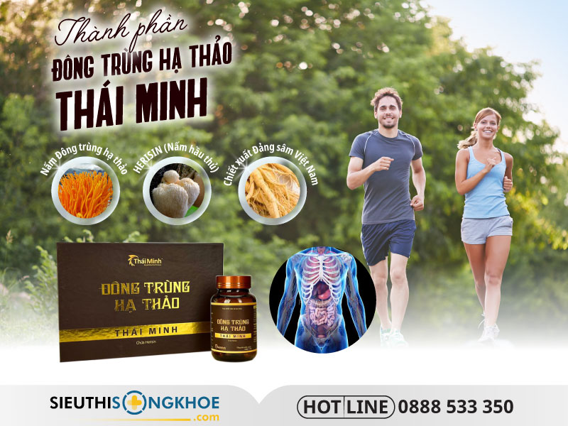 thành phần đông trùng hạ thảo thái minh