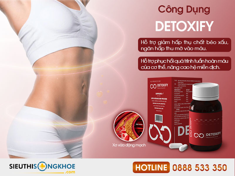công dụng của detoxify