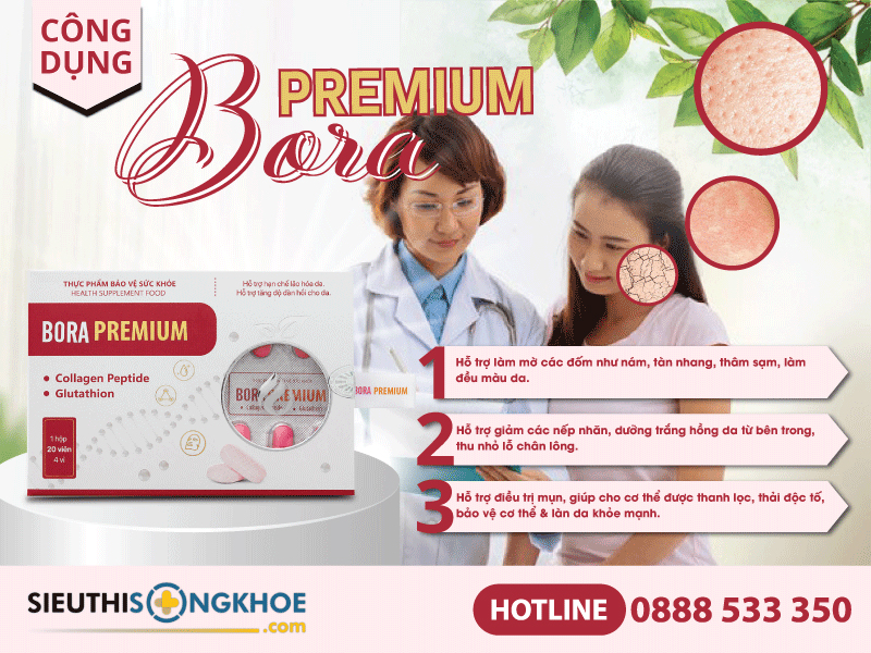 công dụng viên uống bora premium