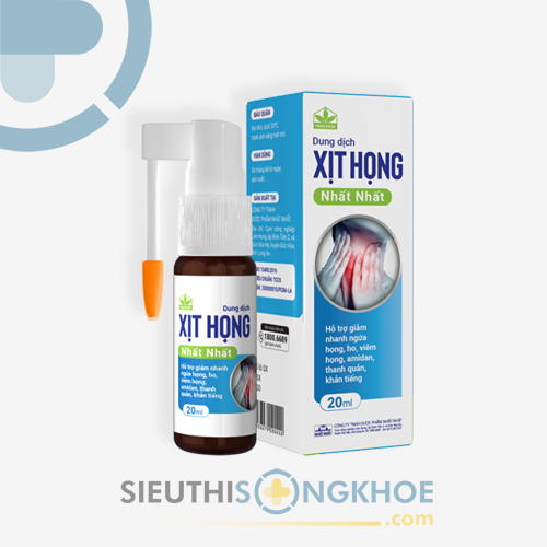 Xịt Họng Nhất Nhất - Sản Phẩm Hỗ Trợ Điều Trị Viêm Họng & Giảm Ho