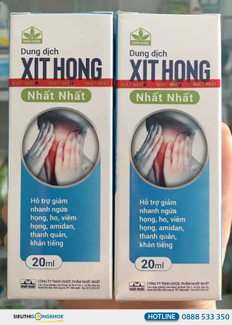 xịt họng nhất nhất giá bao nhiêu