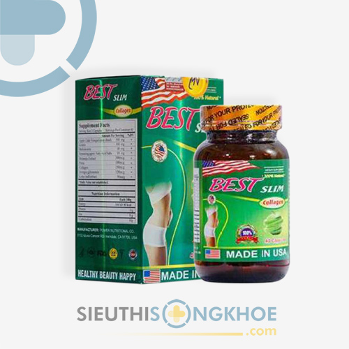 Best Slim Collagen - Viên Uống Hỗ Trợ Làm Gọn Dáng Vóc & Chống Lão Hoá Cơ Thể