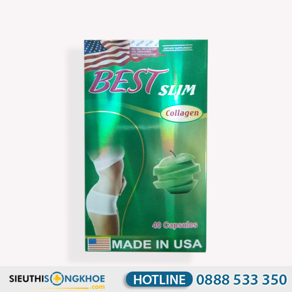Best Slim Collagen - Viên Uống Hỗ Trợ Làm Gọn Dáng Vóc & Chống Lão Hoá Cơ Thể