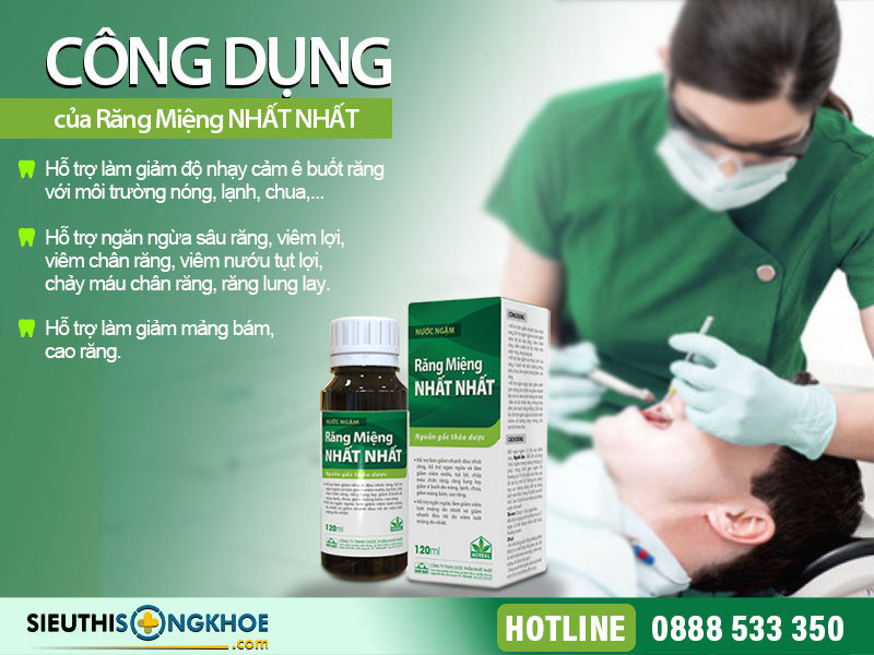 công dụng của răng miệng nhất nhất