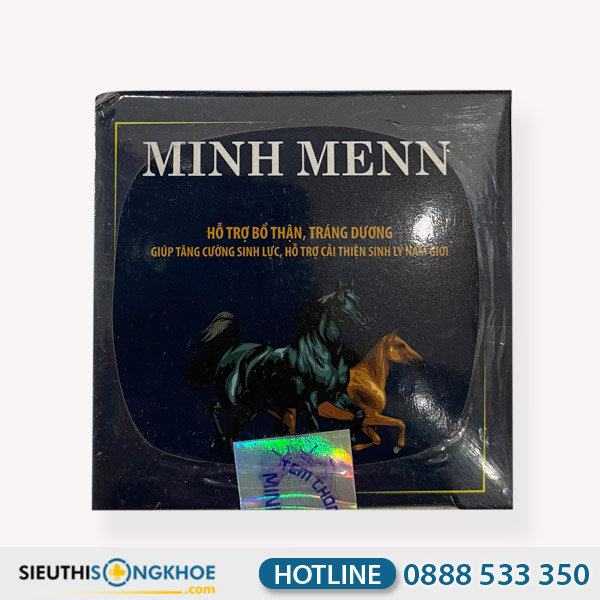 Minhmenn Viên Uống Hỗ Trợ Trị Yếu Sinh Lý Nam Hộp 60 Viên