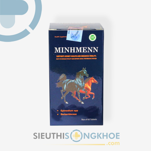 Minhmenn Viên Uống Hỗ Trợ Trị Yếu Sinh Lý Nam Hộp 60 Viên