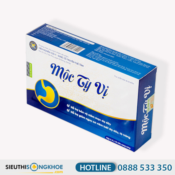 Mộc Tỳ Vị Viên Uống Hỗ Trợ Cải Thiện Viêm Loét Dạ Dày Tá Tràng