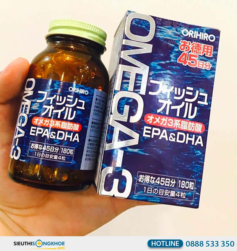 omega 3 orihiro giá bao nhiêu