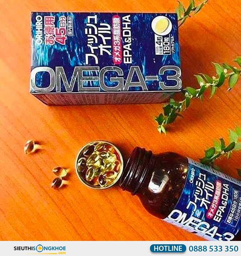 review dầu cá omega 3 orihiro nhật bản