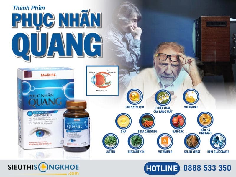 thành phần của phục nhãn quang