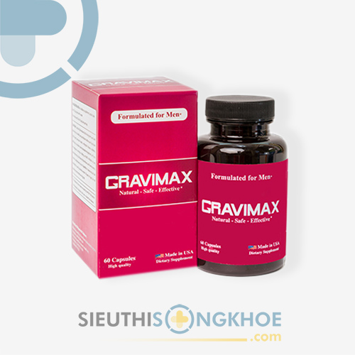 Cravimax Hỗ Trợ Cải Thiện Sinh Lý & Kích Cỡ Cậu Nhỏ Nam Giới Hộp 60 Viên