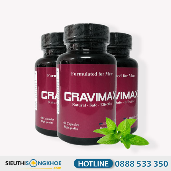 Cravimax Hỗ Trợ Cải Thiện Sinh Lý & Kích Cỡ Cậu Nhỏ Nam Giới Hộp 60 Viên