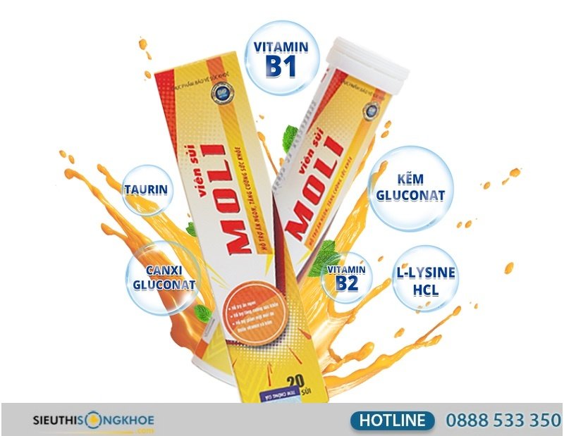 Hiệu quả của viên sủi Moli mang đến cho người dùng