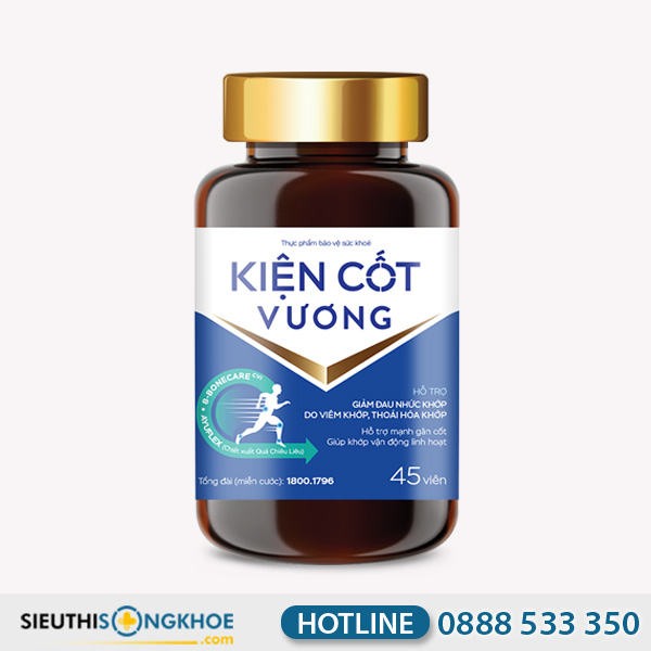 Kiện Cốt Vương - Viên Uống Hỗ Trợ Giảm Đau Nhức & Đẩy Lùi Viêm Khớp