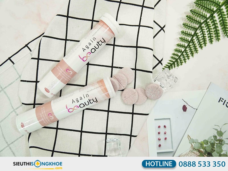Thành phần viên uống hỗ trợ làm đẹp da Again Beauty ứng dụng “tách chiết vô trùng”