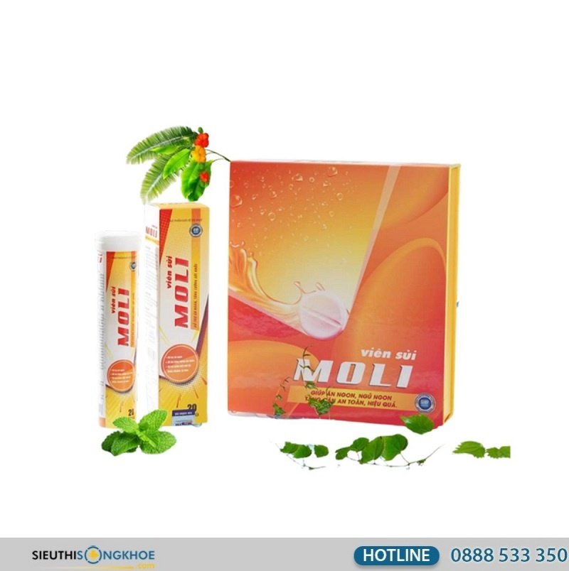 Viên sủi Moli đạt yêu cầu thực hành sản xuất tốt của Bộ Y Tế