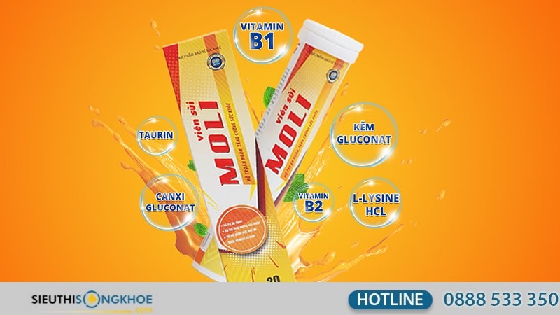 Viên sủi Moli có tốt không?