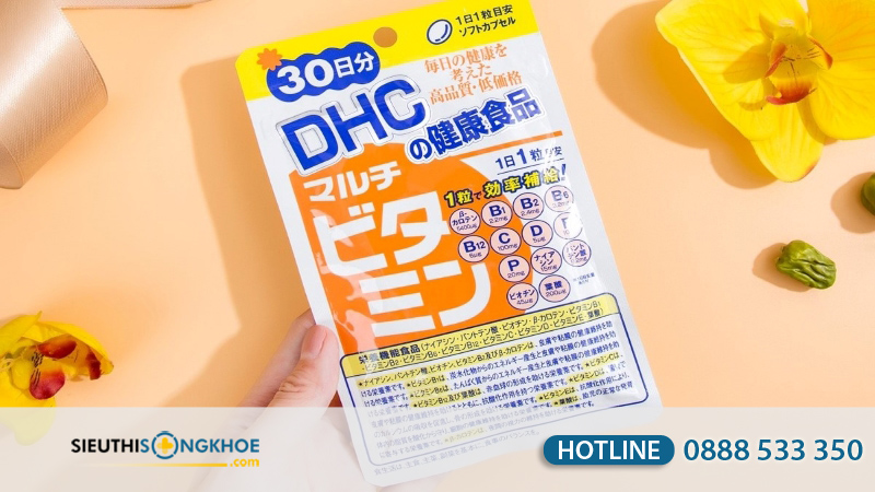 Vitamin tổng hợp DHC nên uống khi nào