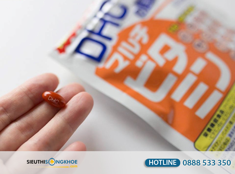 Vitamin tổng hợp DHC nên uống vào buổi sáng