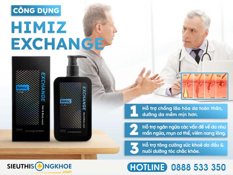 công dụng của himiz exchange